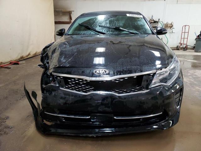 5XXGU4L30JG230878 - 2018 KIA OPTIMA EX BLACK photo 5