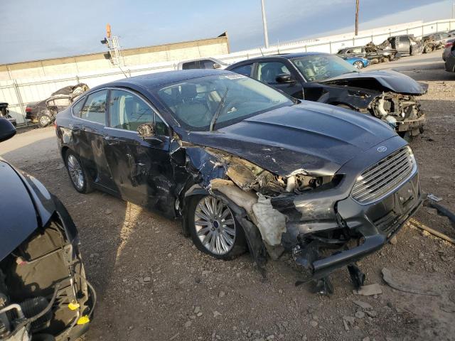 3FA6P0LU9ER200196 - 2014 FORD FUSION SE HYBRID BLACK photo 4