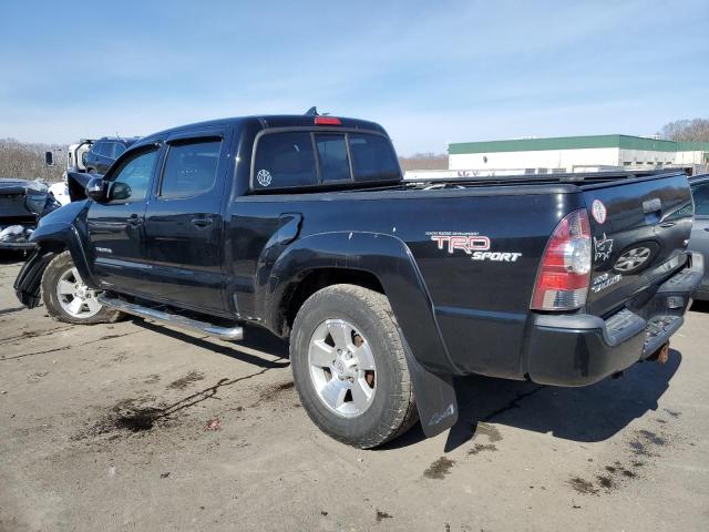 3TMMU4FNXDM052299 - 2013 TOYOTA TACOMA DOUBLE CAB LONG BED BLACK photo 2