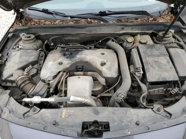 1G11J5SX4DF217071 - 2013 CHEVROLET MALIBU LTZ ნაცრისფერი ფოტო 11