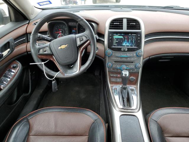 1G11J5SX4DF217071 - 2013 CHEVROLET MALIBU LTZ ნაცრისფერი ფოტო 8