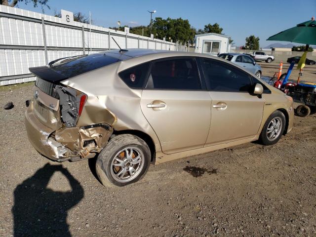 JTDKN3DU0A1057495 - 2010 TOYOTA PRIUS GOLD photo 3