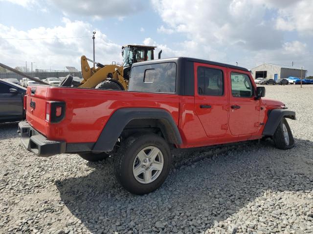 1C6HJTAG1PL527235 - 2023 JEEP GLADIATOR SPORT RED photo 3