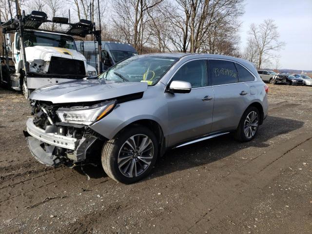 5J8YD4H58LL052026 - 2020 ACURA MDX TECHNOLOGY SILVER photo 1