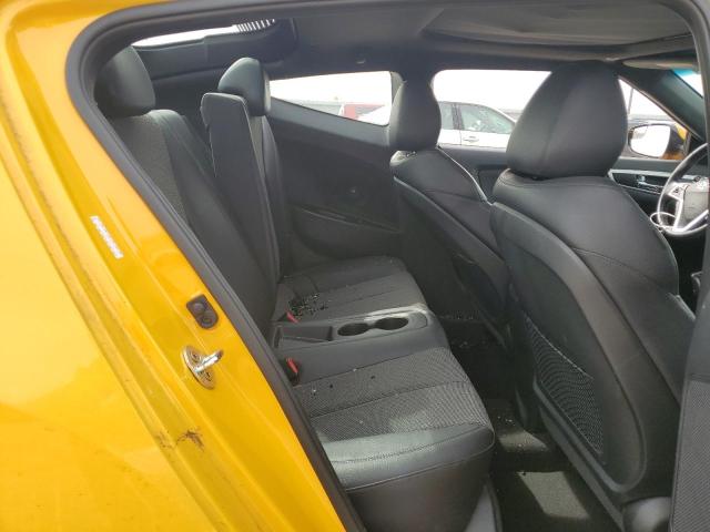 KMHTC6AD4GU303211 - 2016 HYUNDAI VELOSTER YELLOW photo 10