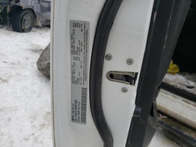 1C6RR7GT9MS513982 - 2021 RAM 1500 CLASS SLT WHITE photo 13