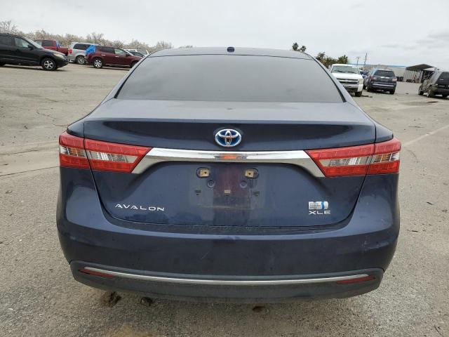 4T1BD1EBXJU063643 - 2018 TOYOTA AVALON HYBRID BLUE photo 6