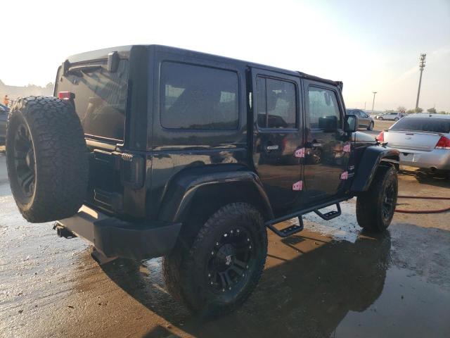 1C4BJWEG4DL655779 - 2013 JEEP WRANGLER U SAHARA BLACK photo 3