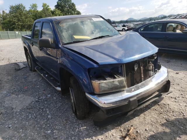 1GTDT136258256809 - 2005 GMC CANYON BLUE photo 1