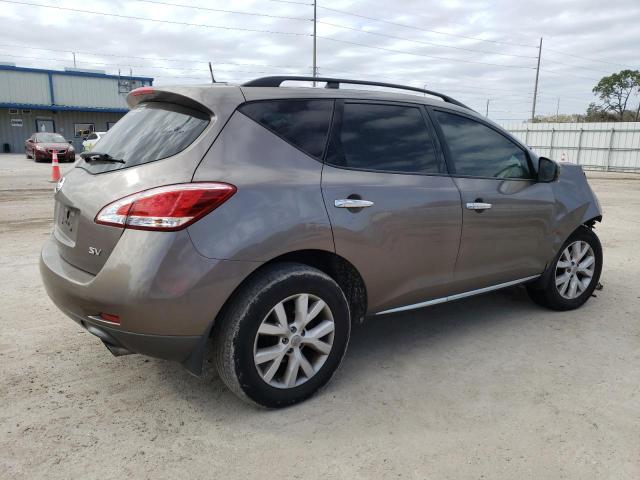 JN8AZ1MU8CW119885 - 2012 NISSAN MURANO S GOLD photo 3