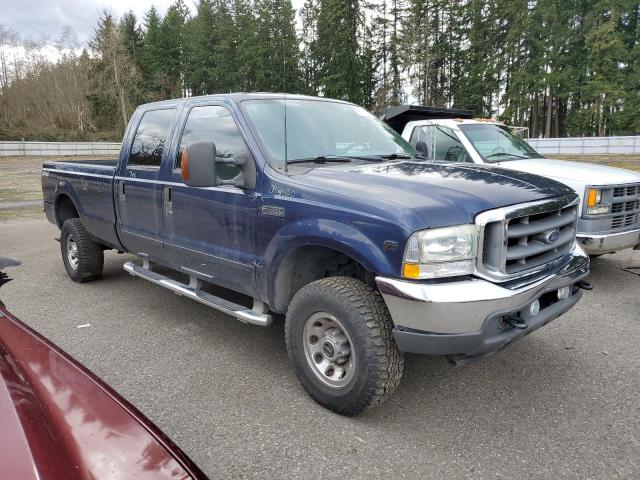 1FTSW31S43ED75499 - 2003 FORD F350 SRW SUPER DUTY BLUE photo 4