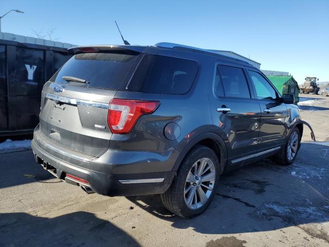 1FM5K8FH2KGB14034 - 2019 FORD EXPLORER LIMITED GRAY photo 3