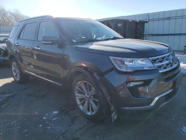 1FM5K8FH2KGB14034 - 2019 FORD EXPLORER LIMITED GRAY photo 4