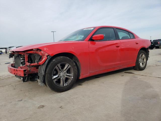 2C3CDXBG1MH548034 - 2021 DODGE CHARGER SXT RED photo 1