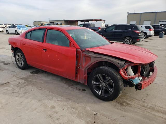 2C3CDXBG1MH548034 - 2021 DODGE CHARGER SXT RED photo 4