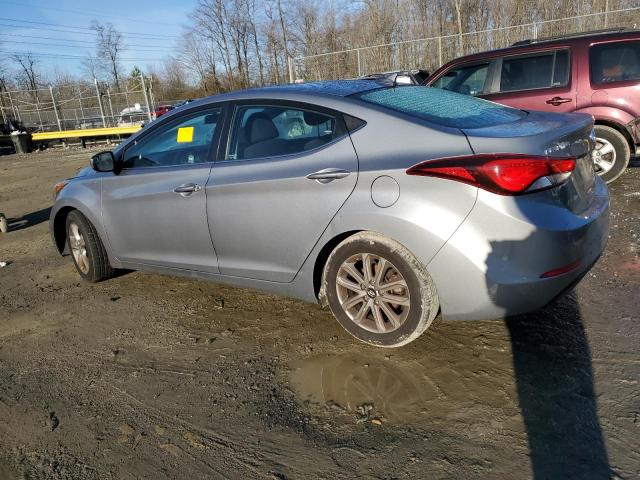 KMHDH4AE9FU224232 - 2015 HYUNDAI ELANTRA SE SILVER photo 2