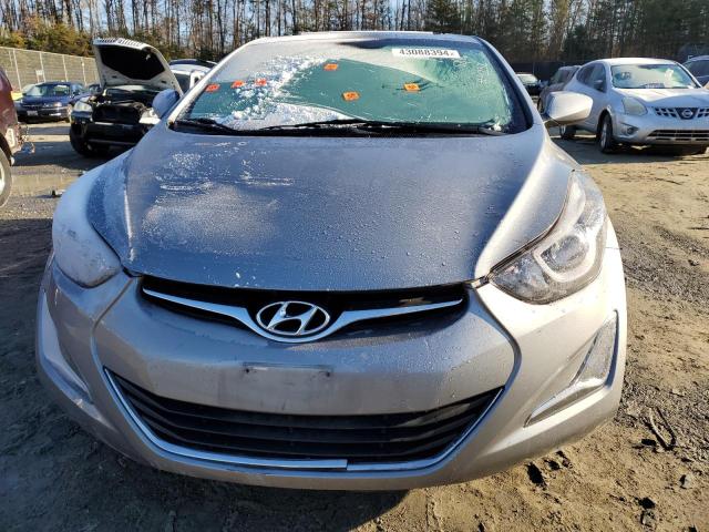 KMHDH4AE9FU224232 - 2015 HYUNDAI ELANTRA SE SILVER photo 5