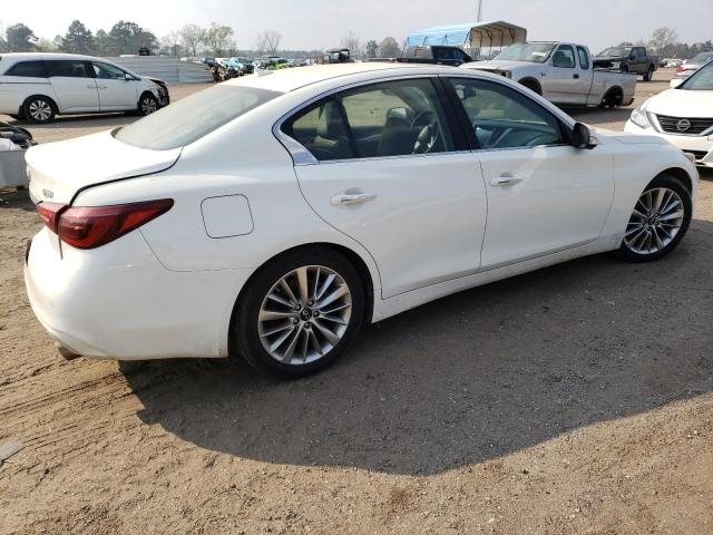 JN1EV7BP0MM705103 - 2021 INFINITI Q50 LUXE WHITE photo 3