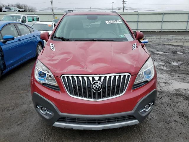 KL4CJBSB7DB182398 - 2013 BUICK ENCORE CONVENIENCE RED photo 5