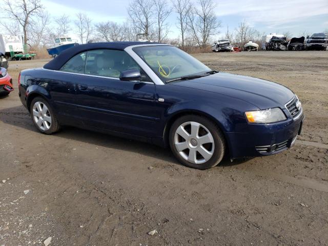 WAUDT48H26K003552 - 2006 AUDI A4 QUATTRO BLUE photo 4