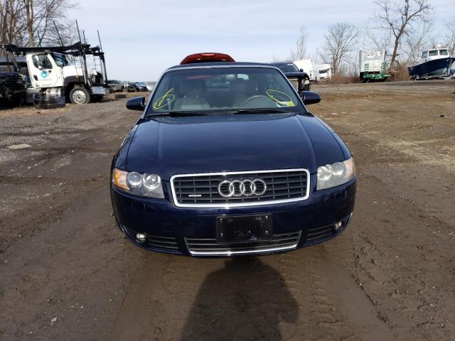 WAUDT48H26K003552 - 2006 AUDI A4 QUATTRO BLUE photo 5