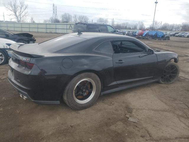 2G1FL1EPXD9800807 - 2013 CHEVROLET CAMARO ZL1 BLACK photo 3