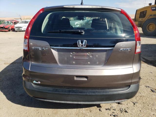 5J6RM4H37CL031910 - 2012 HONDA CR-V LX BROWN photo 6