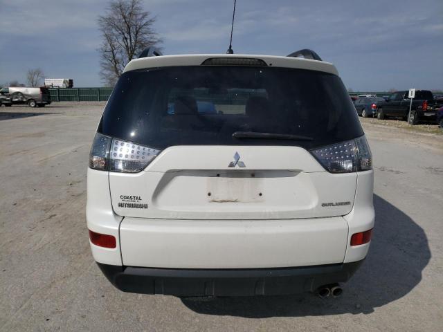 JA4MS31X97Z004945 - 2007 MITSUBISHI OUTLANDER ES WHITE photo 6