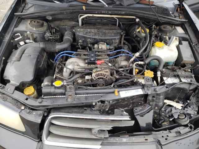 JF1SG65604H760933 - 2004 SUBARU FORESTER 2.5XS Черный фото 12
