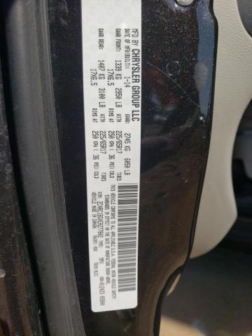 2C4RC1BGXER277802 - 2014 CHRYSLER TOWN & COU TOURING BLACK photo 13