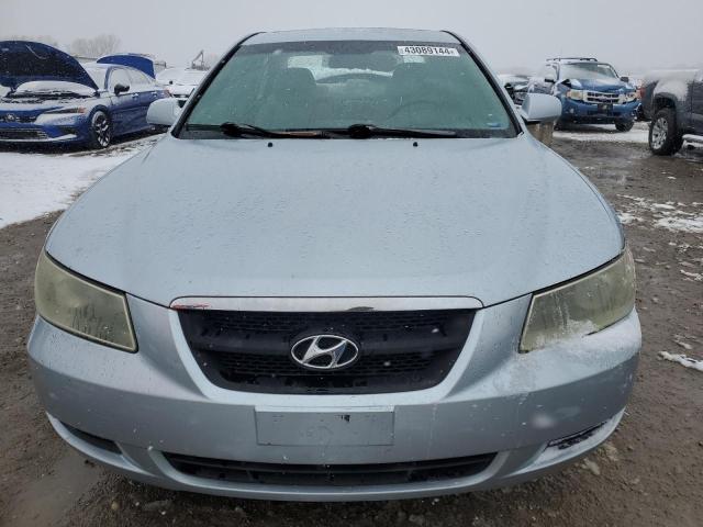 5NPEU46F96H146146 - 2006 HYUNDAI SONATA GLS BLUE photo 5