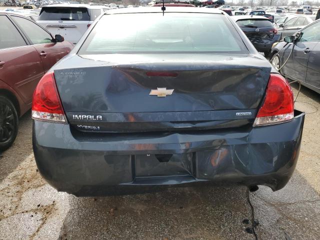 2G1WB5E37E1129054 - 2014 CHEVROLET IMPALA LIM LT BLACK photo 6