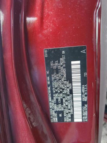 5TBRU34155S451793 - 2005 TOYOTA TUNDRA ACCESS CAB SR5 BURGUNDY photo 12