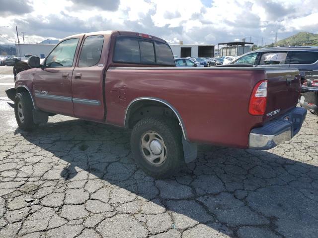 5TBRU34155S451793 - 2005 TOYOTA TUNDRA ACCESS CAB SR5 BURGUNDY photo 2