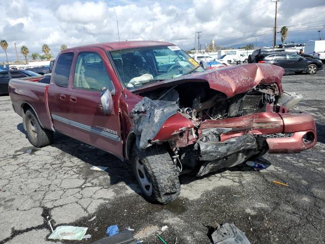 5TBRU34155S451793 - 2005 TOYOTA TUNDRA ACCESS CAB SR5 BURGUNDY photo 4