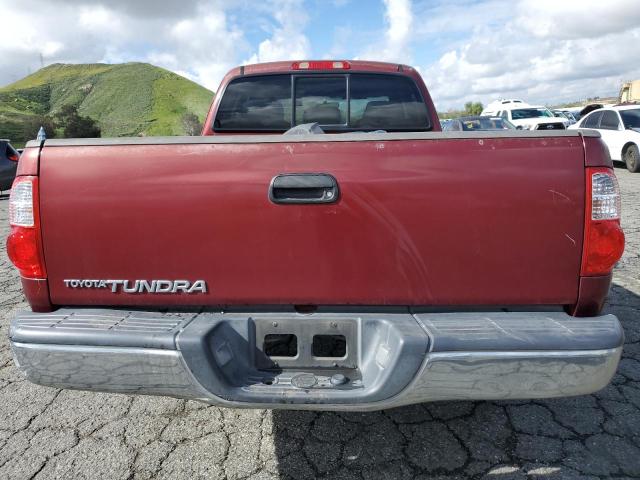 5TBRU34155S451793 - 2005 TOYOTA TUNDRA ACCESS CAB SR5 BURGUNDY photo 6