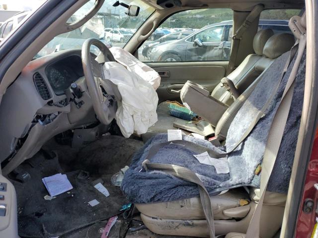 5TBRU34155S451793 - 2005 TOYOTA TUNDRA ACCESS CAB SR5 BURGUNDY photo 7
