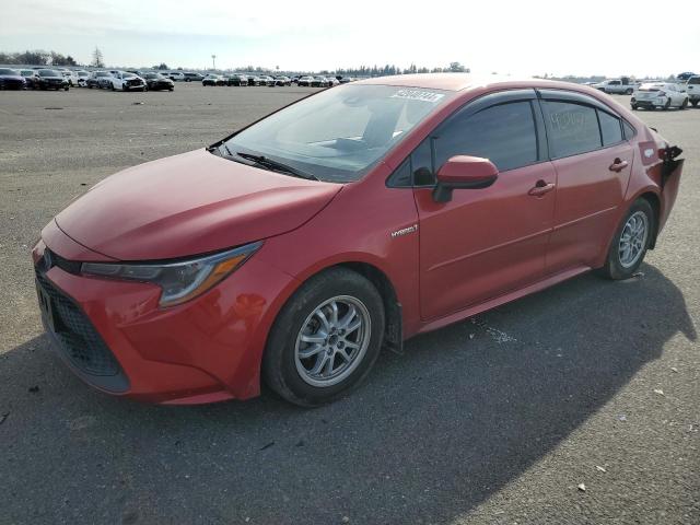 JTDEAMDE9MJ021249 - 2021 TOYOTA COROLLA LE RED photo 1