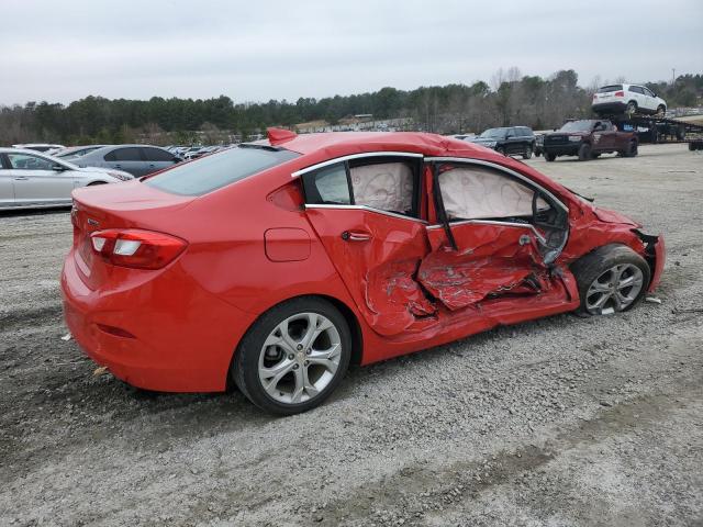 1G1BF5SMXH7185805 - 2017 CHEVROLET CRUZE PREMIER RED photo 3