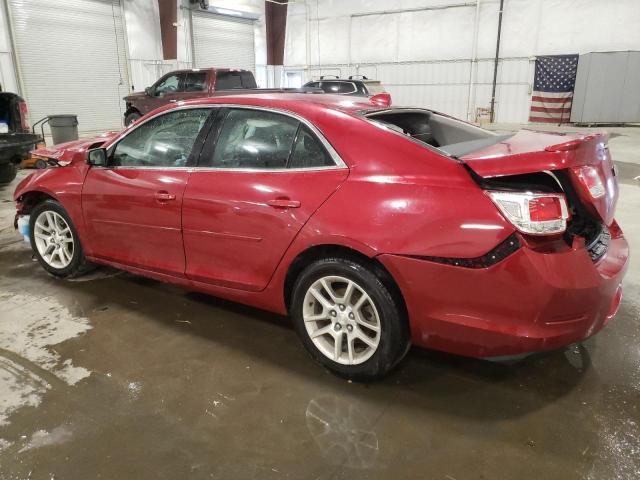 1G11C5SL5EF116842 - 2014 CHEVROLET MALIBU 1LT RED photo 2