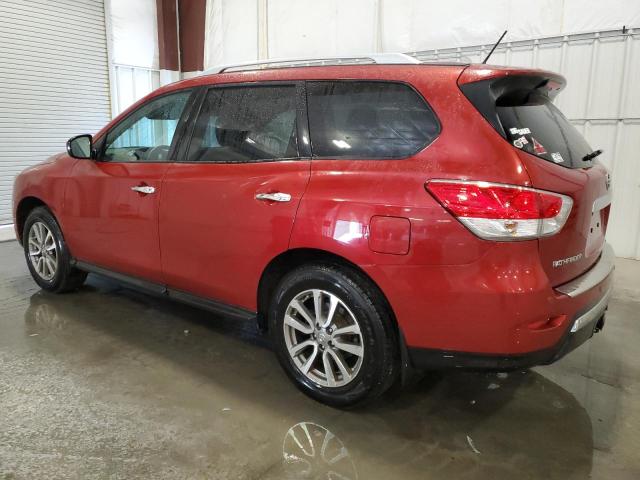 5N1AR2MM4EC688797 - 2014 NISSAN PATHFINDER S RED photo 2