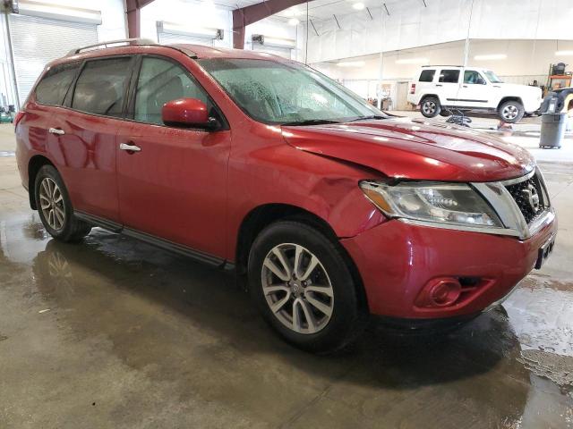 5N1AR2MM4EC688797 - 2014 NISSAN PATHFINDER S RED photo 4