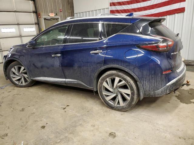 5N1AZ2CS0LN124422 - 2020 NISSAN MURANO SL BLUE photo 2