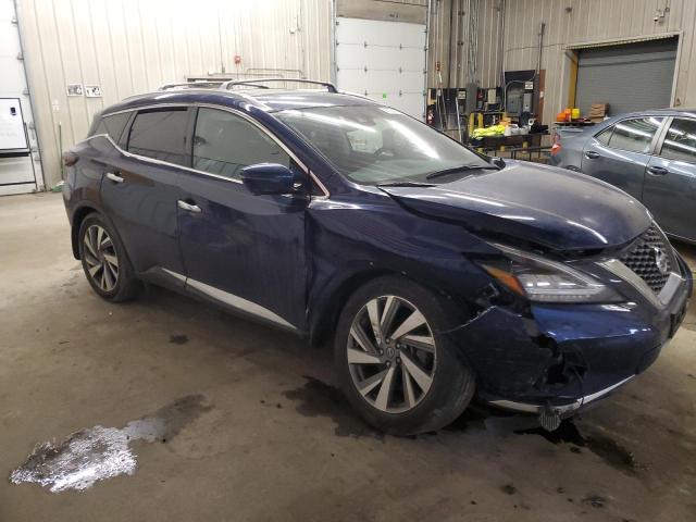 5N1AZ2CS0LN124422 - 2020 NISSAN MURANO SL BLUE photo 4