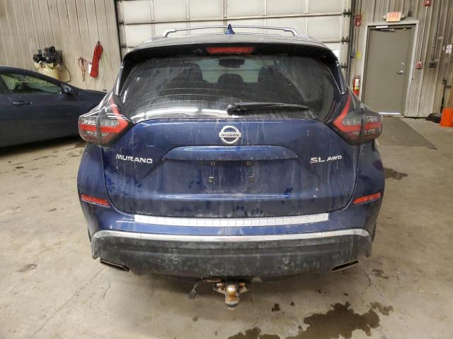 5N1AZ2CS0LN124422 - 2020 NISSAN MURANO SL BLUE photo 6