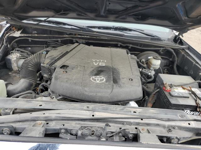 5TFJU4GN4BX009683 - 2011 TOYOTA TACOMA DOUBLE CAB PRERUNNER GRAY photo 11