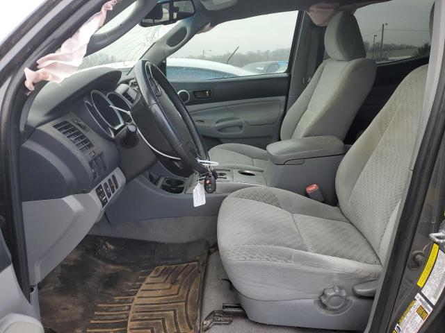 5TFJU4GN4BX009683 - 2011 TOYOTA TACOMA DOUBLE CAB PRERUNNER GRAY photo 7