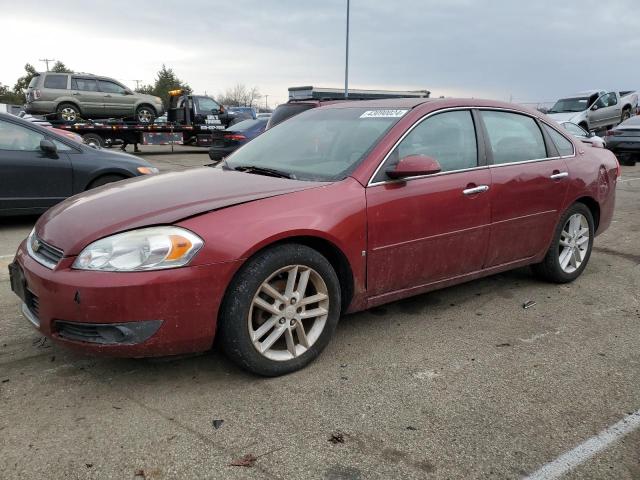 2G1WU583189272741 - 2008 CHEVROLET IMPALA LTZ RED photo 1