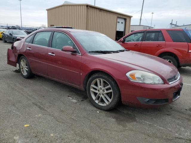 2G1WU583189272741 - 2008 CHEVROLET IMPALA LTZ RED photo 4