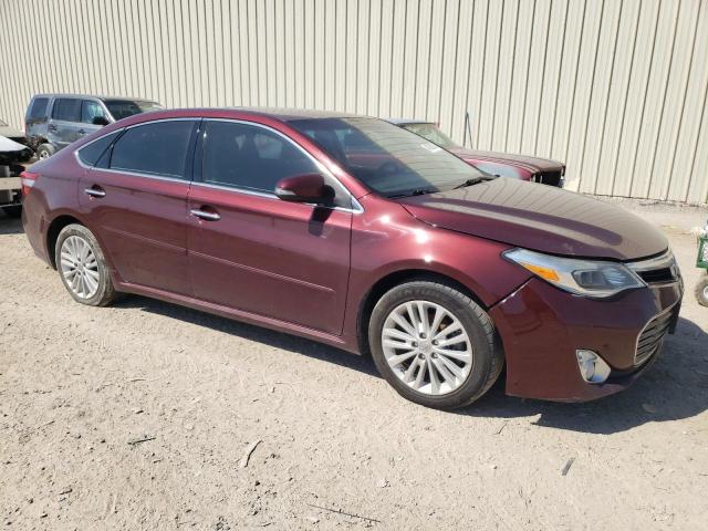 4T1BD1EBXEU026856 - 2014 TOYOTA AVALON HYBRID MAROON photo 4